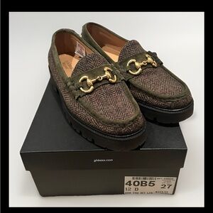 G.H. Bass Weejuns Harris Tweed Bit Loafer - Men's Size 12 D